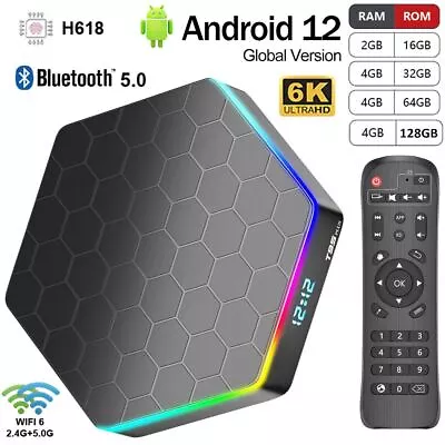 2024 Upgraded T95Z Plus Smart Android 12.0 TV Box Quad Core 6K HD Stream Player • $44.69