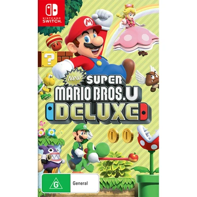 $54 • Buy New Super Mario Bros U Deluxe  - Nintendo Switch - PREOWNED