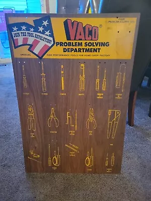 (VTG) Vaco Tools Dealership Display Advertising Hardware Store Sign Garage • $99.99