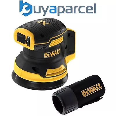 Dewalt DCW210N Cordless Brushless 18v XR Random Orbital Sander 125mm + Dust Bag • £127.70