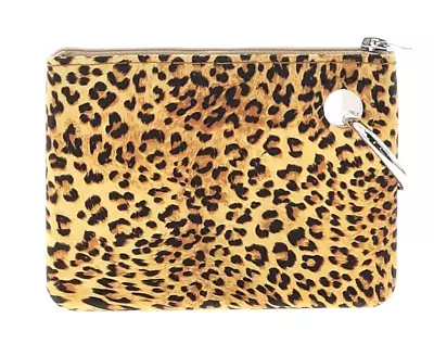 NWT Oventure Cheetah Print Rubber Coin Purse & Key Ring • $30