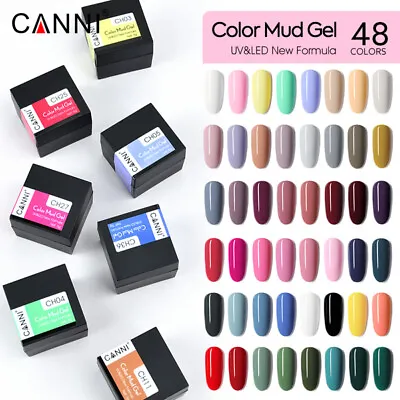 £3.99 • Buy CANNI® Mud Gel Soak Off UV LED Nail Varnish Gel Polish Nail Art - Non Flowing