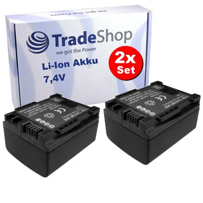 2x 900mAh Battery For Canon XA10 XA20 XA25 Canon Legria HF-G25 HF-G30 • £31.07