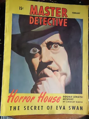 Vintage  1942 February Master Detective Magazine • $15