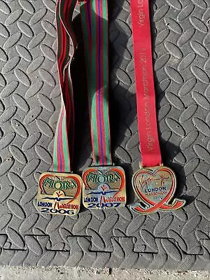 London Marathon Medals For 2006 2007 And 2011 Finishers Medal. • £25