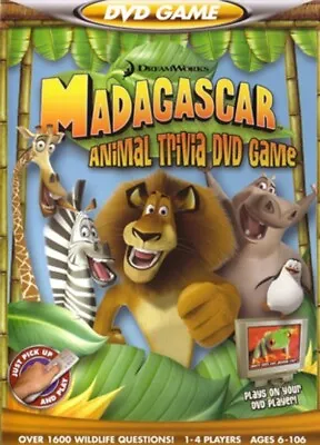 Madagascar: The Animal Trivia Game DVD (2006) Cert U FREE Shipping Save £s • £3.24