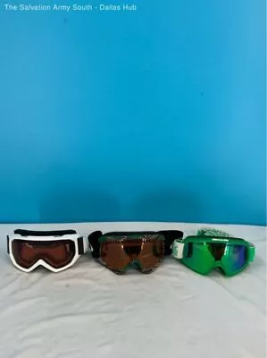 Lot Of 3 Ski/Snowboard Goggles: Oakley Smith And Bolle • $9.99