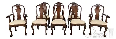 L55401EC: Set Of 8 Chippendale Mahogany Philadelphia Style Dining Room Chairs • $4295