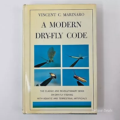 A Modern Dry-Fly Code By Vincent Marinaro  (1972) 5th Printing Hardcover • $24.99