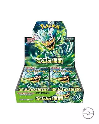 Pokémon Scarlet & Violet - Mask Of Change Booster Box (Japan) Pre-order 4/29/24 • $57.23