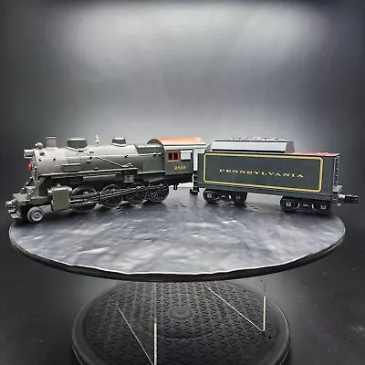 Mth Rail King Pennsylvania Loco 2819 W/Tender Diecast 7lbs Great Sounds LN • $264.90