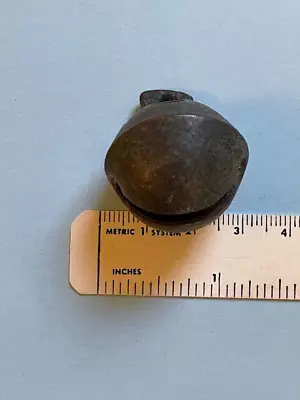 Antique Metal Sleigh Bell 1  (#0) To 1-1/8  (#1) - Has Pea Present • $9.99