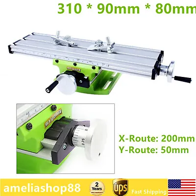 Precision Mini Milling Machine Bench Drill Press Vise Working Table XY Axis Mill • $39