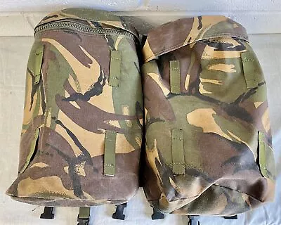 British Military Issue Woodland DPM Camouflage Bergen Side Pocket - Pair • $24.83