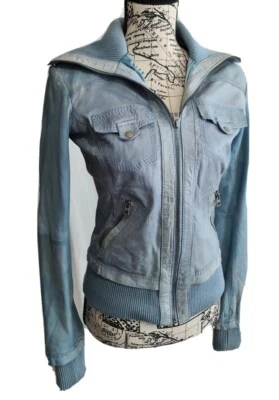 $55.99 • Buy Bershka Womens Leather Jacket Size M