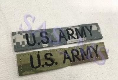 U.S. Army Name Tape ACU & OCP W2 Scorpion Multicam Hook & Loop Patch New • $6.99