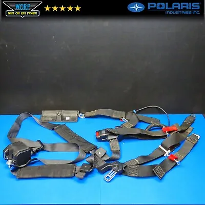 $170 • Buy POLARIS RZR CLICK 6 UTV DRIVER Seat Belt 4 Point Click Harnesses Black RZR A