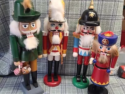 E.m. Merck Ore Mountain Germany Old World Christmas Nutcracker China Lot Of 4 • $50