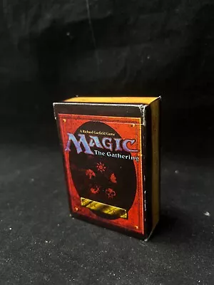 Magic The Gathering 4th Edition Starter Deck Empty Box • $19.99