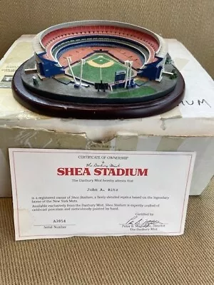 $100 • Buy Danbury Mint, Shea Stadium Replica, Home Of The New York Mets