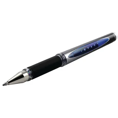 Uni-Ball Gel Impact Rollerball Pen 1.0mm Blue (Pack Of 12) 9006051 Quality Pen • £31.95