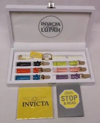 Invicta Baby Lupah Special Edition Tritnite Wristwatch With 7 Bands Double Heart • $79