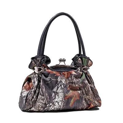 Mossy Oak Camo Purse Real Tree Camouflage Shoulder Handbag • $44.95