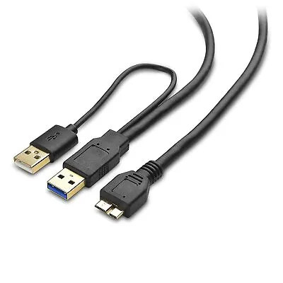 Micro USB 3.0 To USB Splitter Cable (USB Y-Cable USB Y Cable) 20 • $12.99