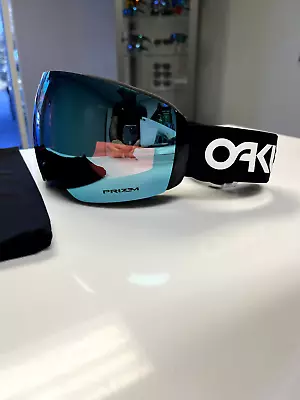 Oakley Flight Deck Factory Pilot Black/Prizm Snow Sapphire Iridium/ L • $125