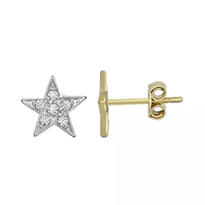 Kids Star Stud Earrings 9ct Yellow Gold • £88.84