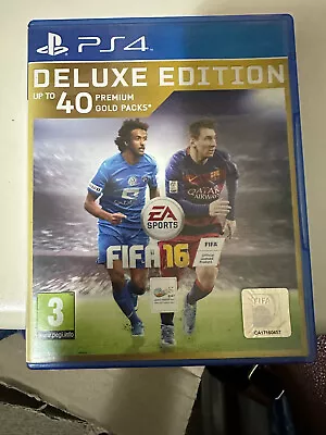 EA Sports: FIFA 16 Deluxe Edition- PS4  G • $4