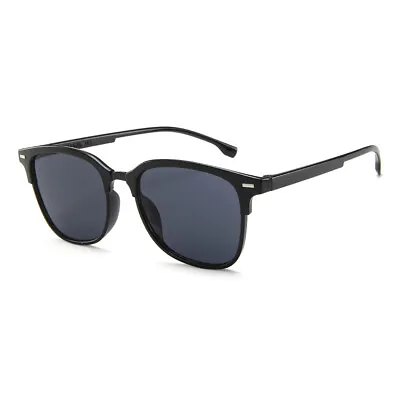 £5.99 • Buy Classic BLACK Sunglasses Lens Mens Ladies 80s Womens Retro Vintage Fashion UV400