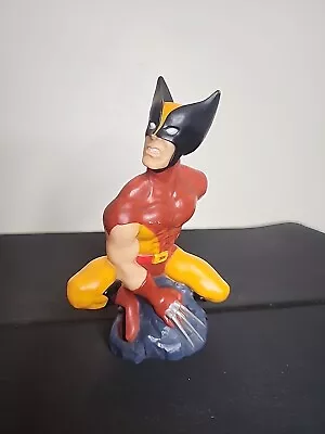 Wolverine Coin Bank Vinyl Figure Rare VTG 1991 90s - The Uncanny X-Men Marvel • $7.99