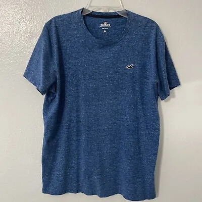 Hollister Must-Have Collection T-Shirt Men's Medium Short Sleeve Blue Crew Neck • $11.95