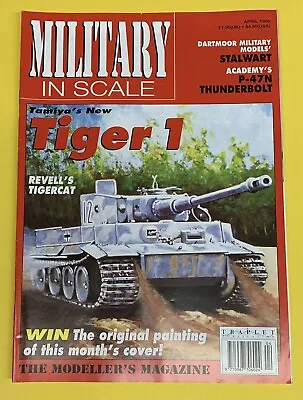 Military In Scale April 1996 Military Model Magazine Published In England • $10