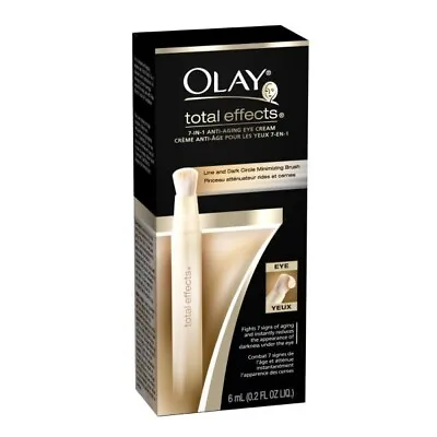 Olay Total Effects 7 In 1 Anti-Aging Eye Cream 0.2 Oz Tinted Coverage Brush • $49.99