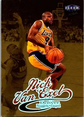 1998-99 Ultra #19G Nick Van Exel Gold Medallion • $2