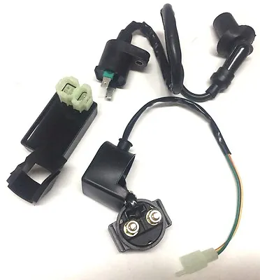 Cdi Ignition Coil Starter Relay Gy6 50cc 110cc 125cc 150cc Chinese Scooter Atv • $19.95