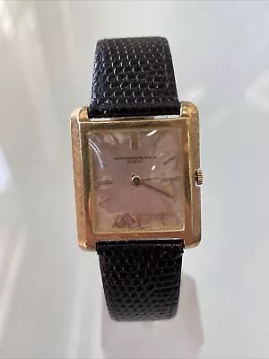 Vacheron & Constantin Vintage 18K Gold Watch • $2500