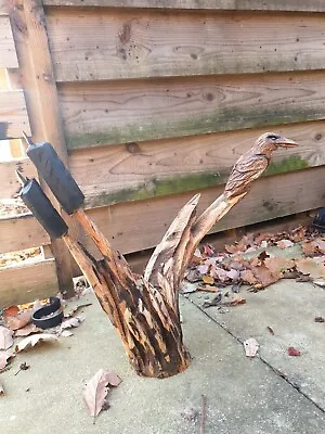£89.99 • Buy Chainsaw Carved Hardwood  Kingfisher