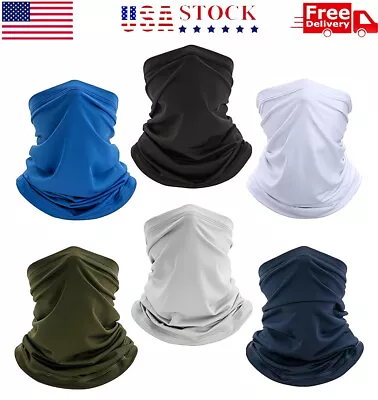 Uv Mask Dust Magic Scarf Neck Cover Balaclava Summer Sun Protection Breathable • $8.69