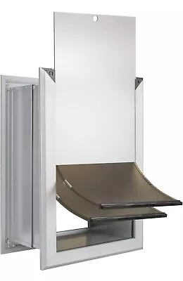 SURIBIRD Dog Door For Wall Telescoping Tunnel Aluminum Frame Magnetic Double • $90