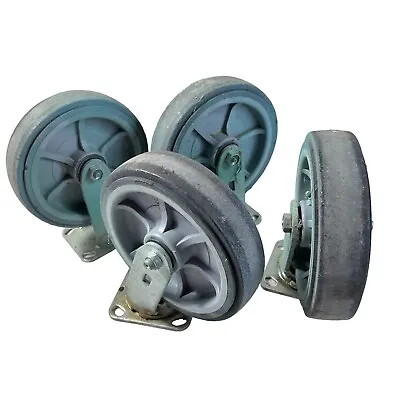 8  X 2  Heavy Duty Swivel Caster W/ Wheel Set Of 4 • $59.93