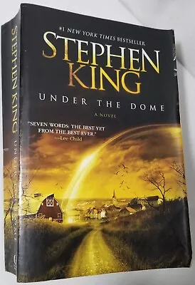 Under The Dome: A Novel By Stephen King 2010 Trade Paperback • $3.75