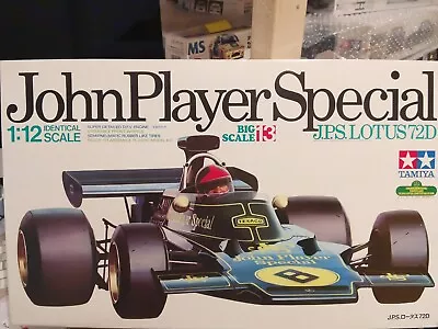 Tamiya 1/12 John Player Special JPS Lotus 72D Big Scale Plastic Model Car Kit • £125