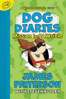 Dog Diaries: Mission Impawsible: A Middle School Story - Hardcover - GOOD • $3.78