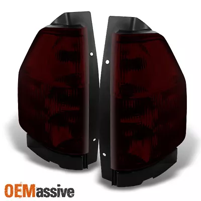 Fit 02-09 GMC Envoy Dark Red Tail Lights Replacement  L+R • $82.64