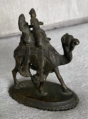 SS Medina Shipwreck Statue Camel & 2 Riders Brass Ex Sotheby’s 1988 Sale Lot 73 • £19.99