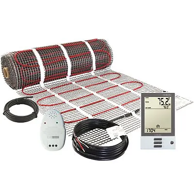 LuxHeat Mat Kit 120v (10-150sqft) Electric Radiant Floor Heating System Tile And • $284