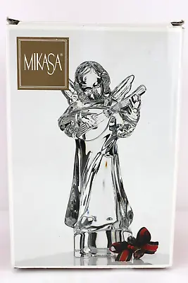 Mikasa Lead Crystal Angelic Violin Figurine Herald Collection Made In Germany  • $18.99